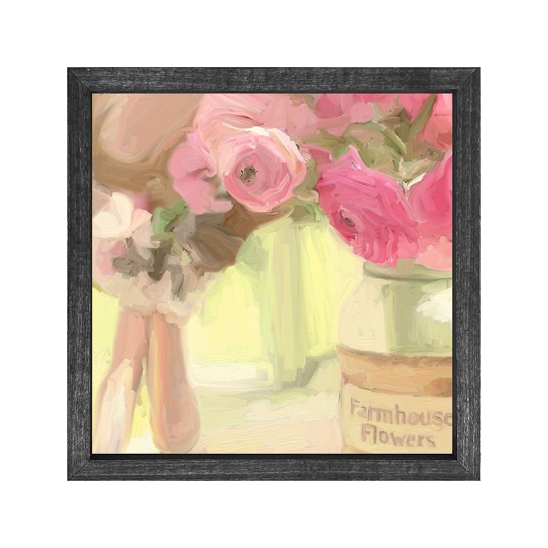 Pink Farmhouse Flowers