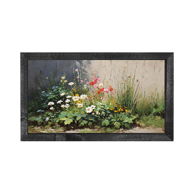 Patch of Wildflowers - Horizontal Frame