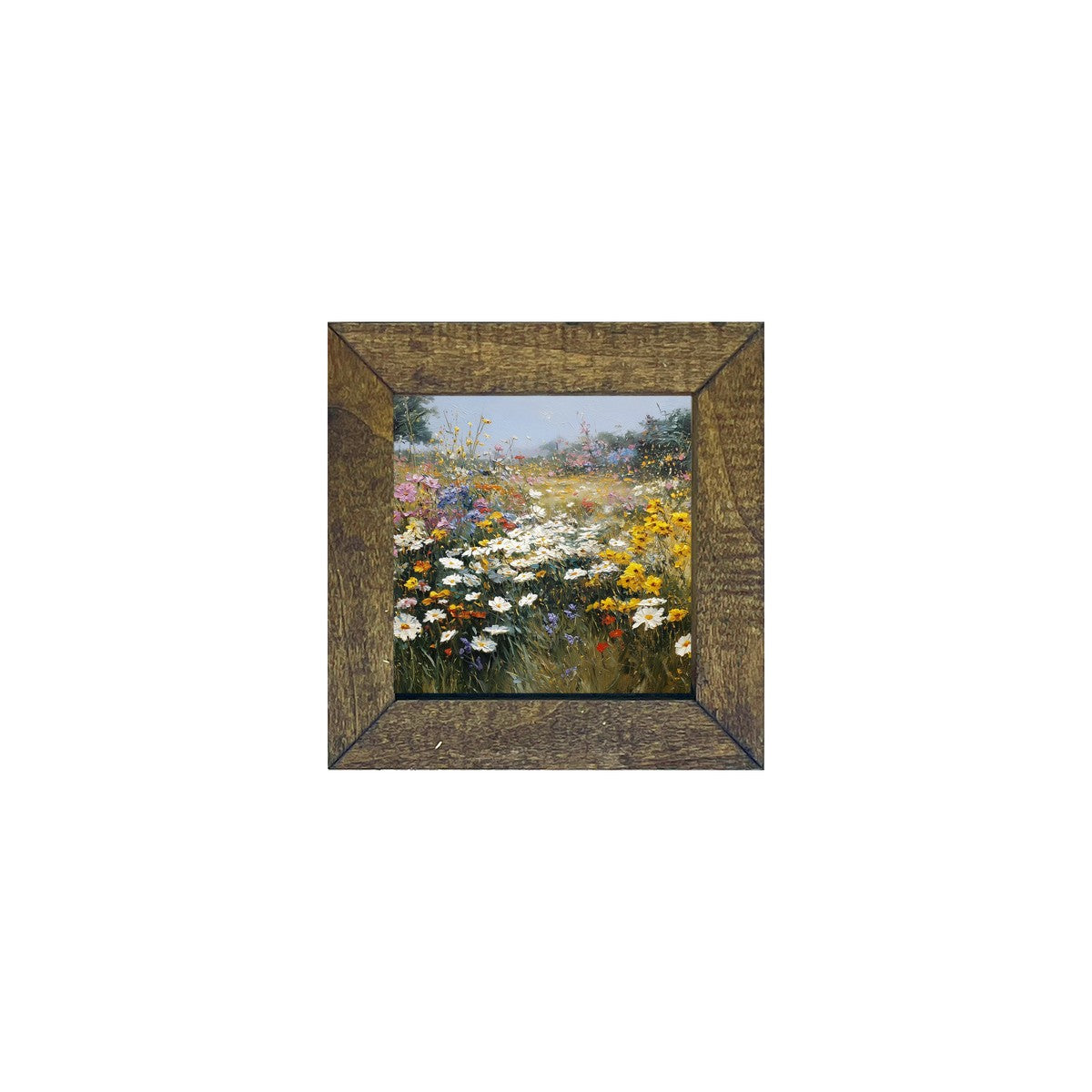 Wildflower Field - Square Frame