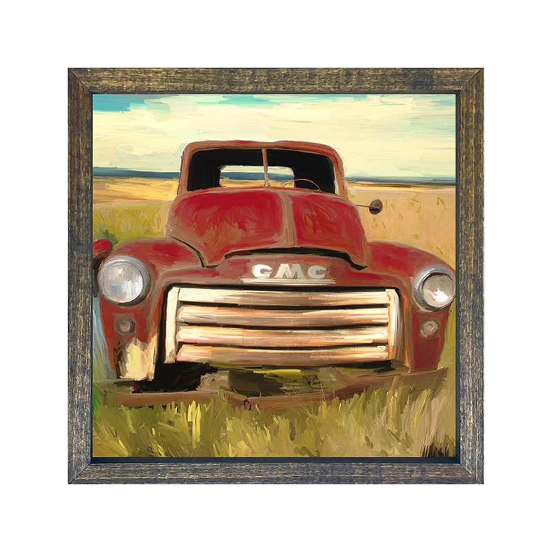 Red GMC