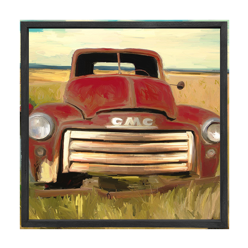 Red GMC