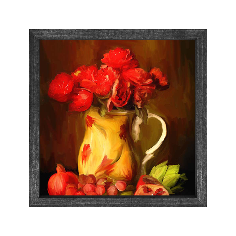 red flowers