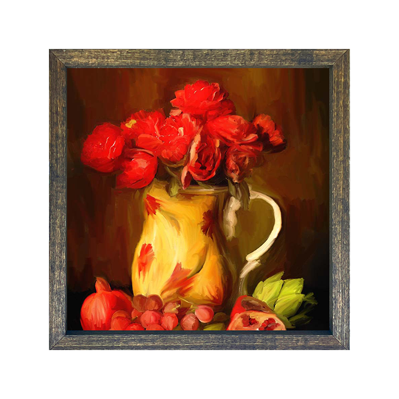 red flowers