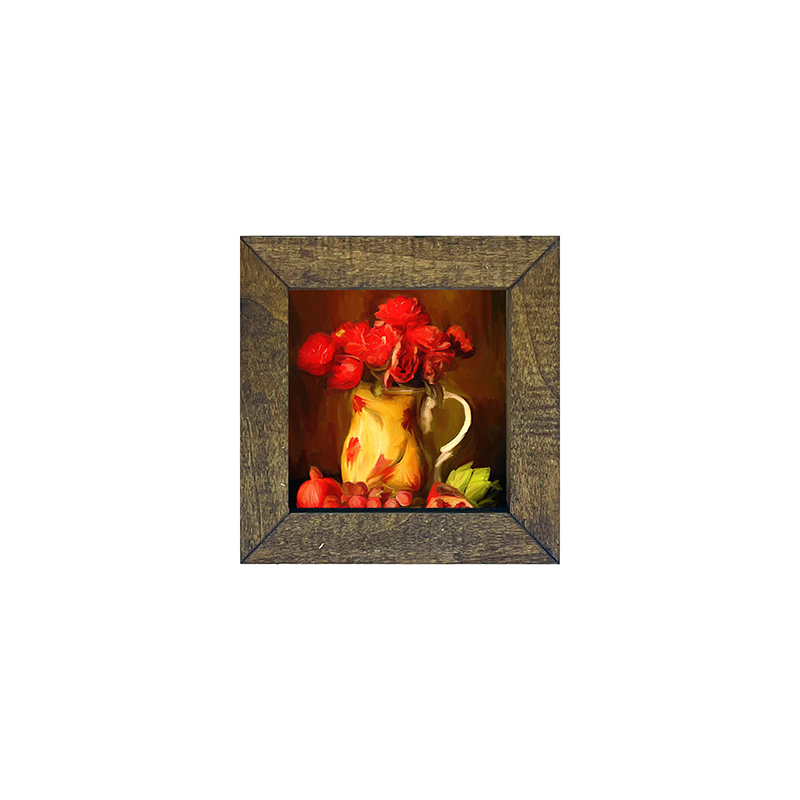 red flowers