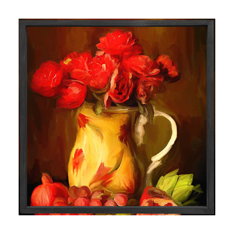 red flowers