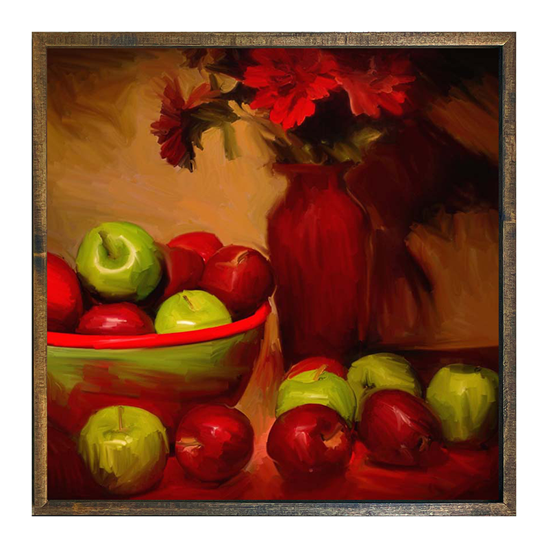 green apples