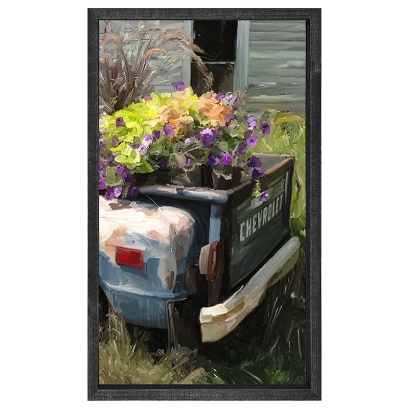 Chevy flower truck