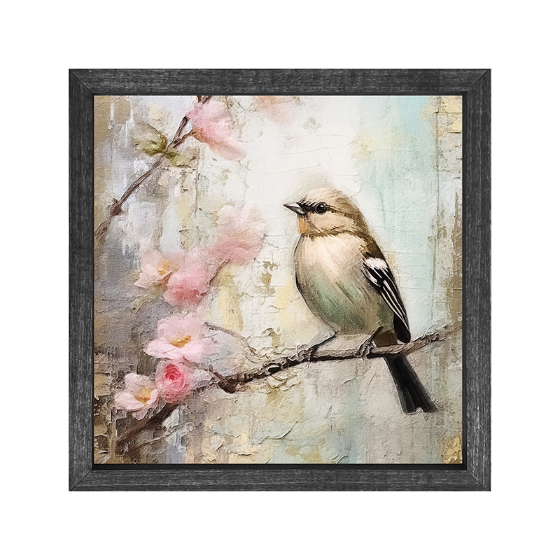 Small bird on branch