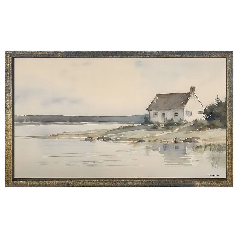 Lakeside Cabin - Horizontal Frame