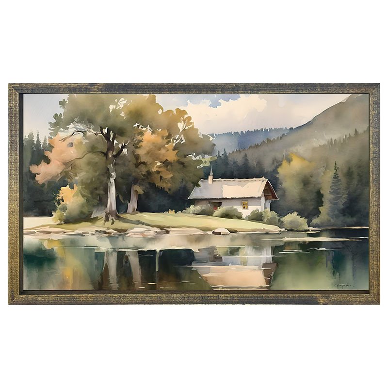 Riverside Cottage - Horizontal Frame
