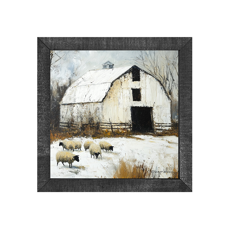 Sheep in Winter