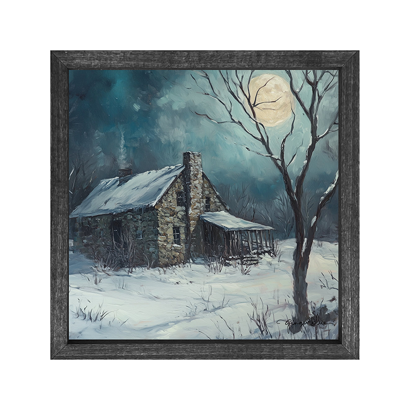 Country House in Winter