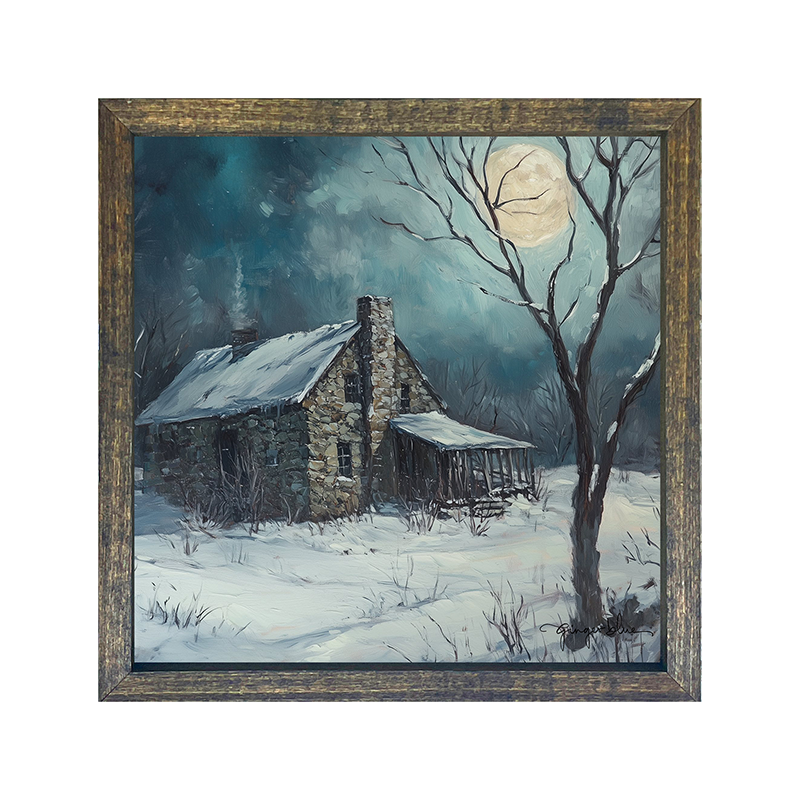 Country House in Winter