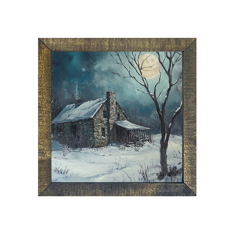 Country House in Winter