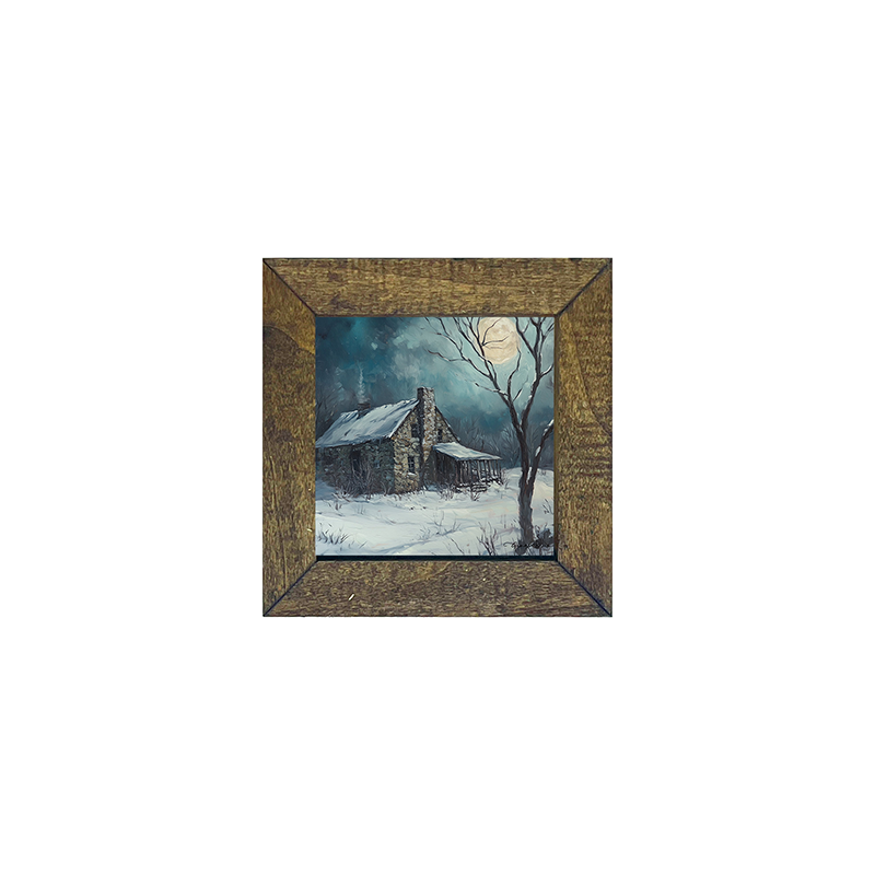 Country House in Winter