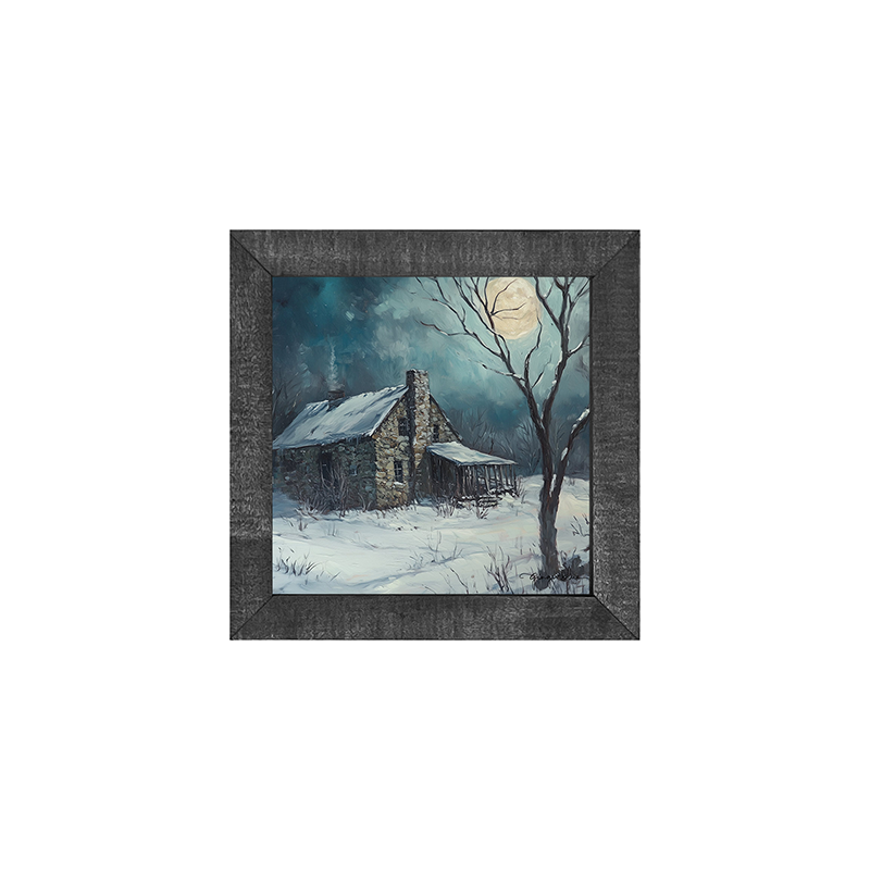 Country House in Winter