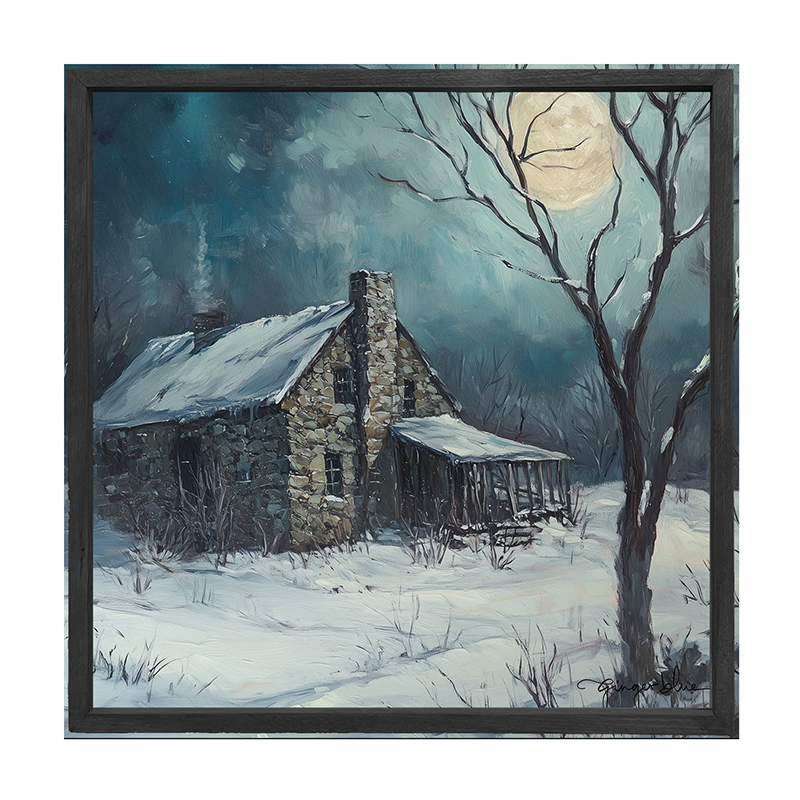 Country House in Winter