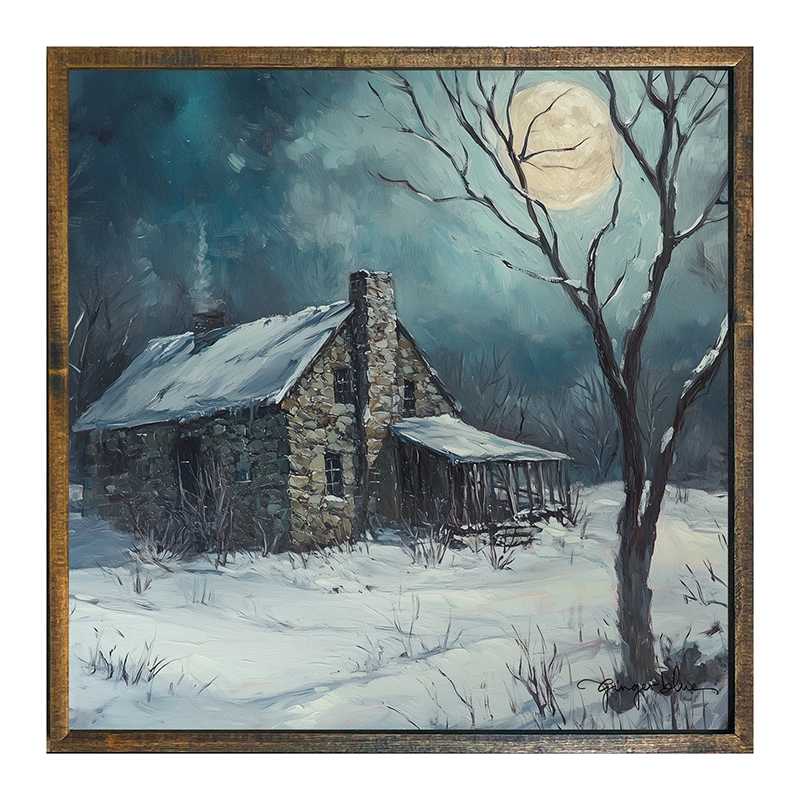 Country House in Winter