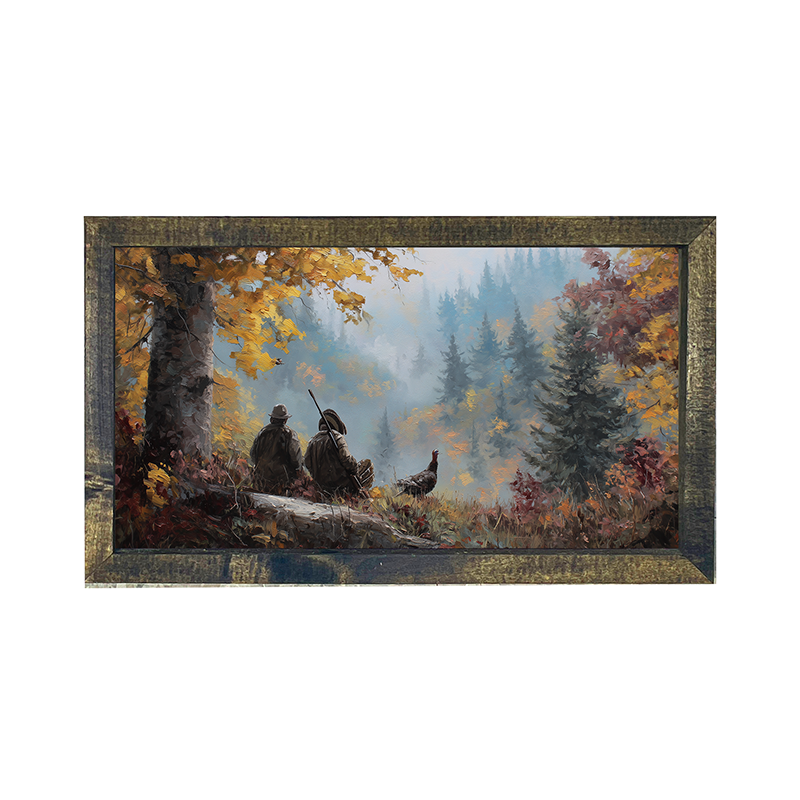 Hunting Season - Looking over the Valley - Horizontal Frame