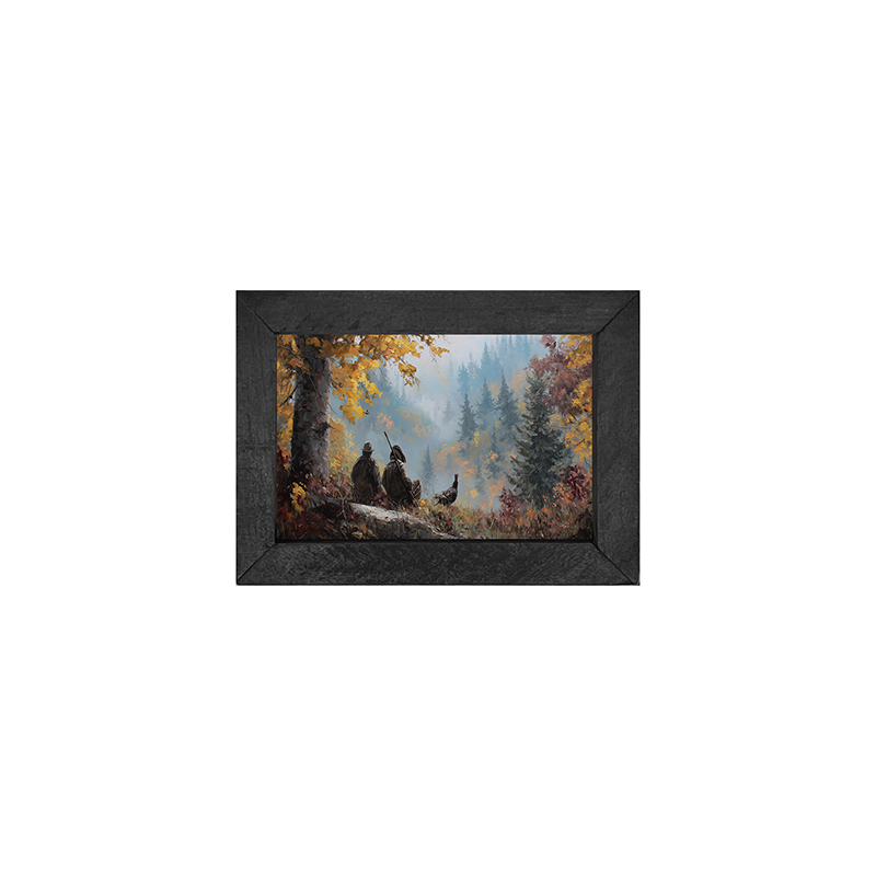 Hunting Season - Looking over the Valley - Horizontal Frame