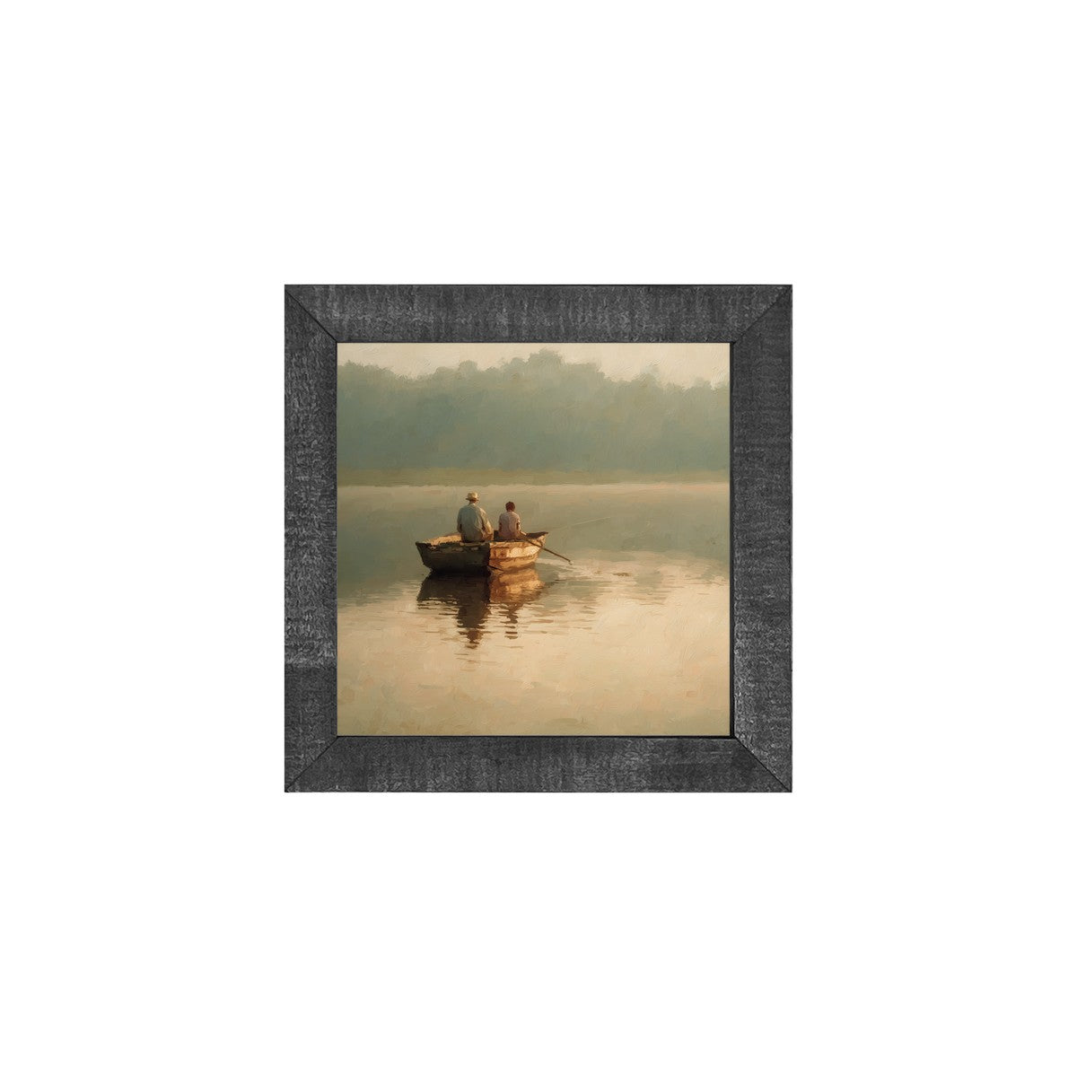 Morning on the Lake - Square Frame