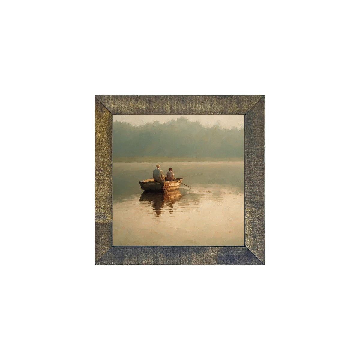 Morning on the Lake - Square Frame