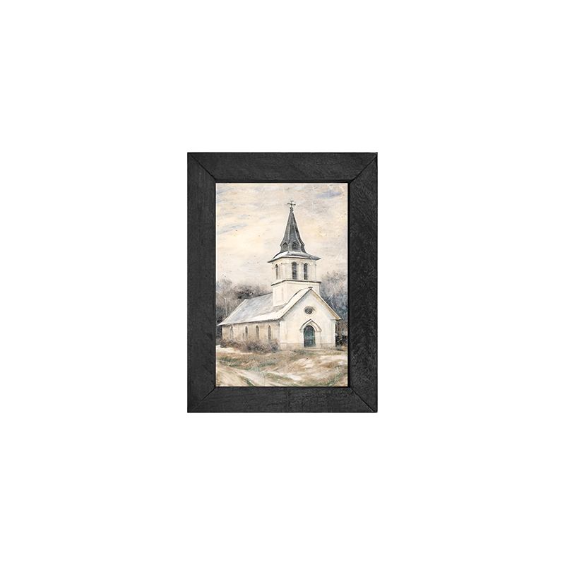 Winter Church 4 - Vertical Frame