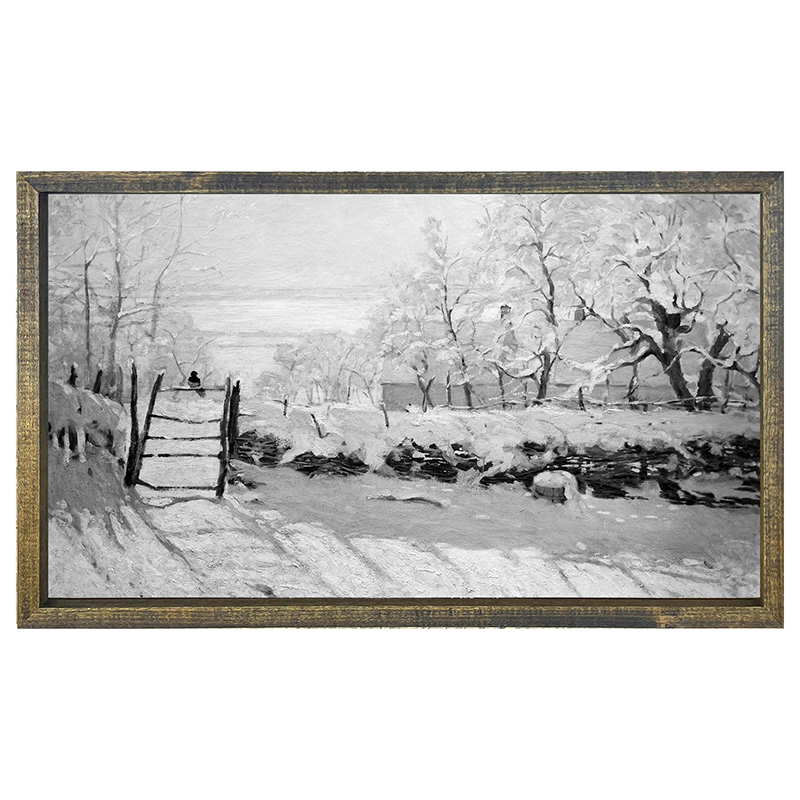 Vintage winter gate
