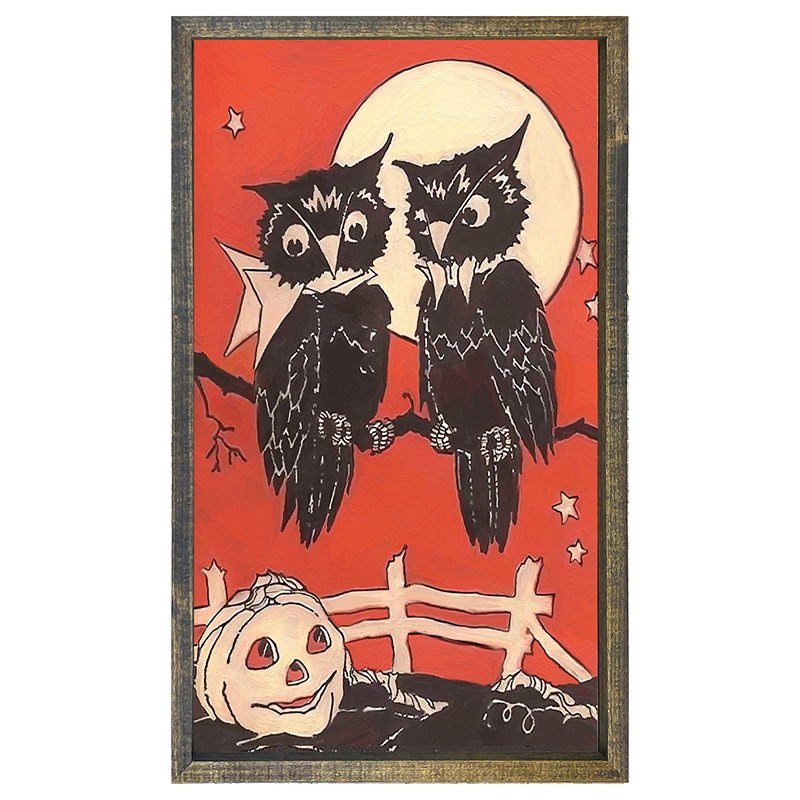 two owls