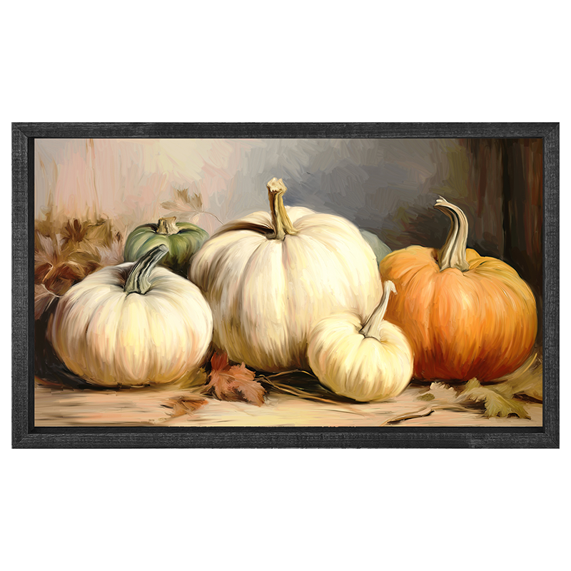 A group of pumpkins - Horizontal Frame