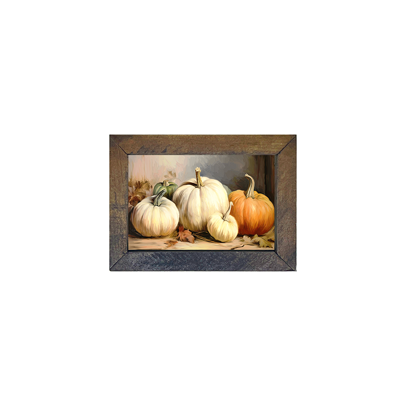 A group of pumpkins - Horizontal Frame