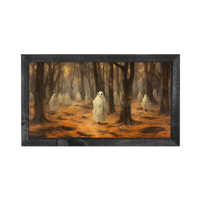 Ghosts in the woods - Horizontal Frame