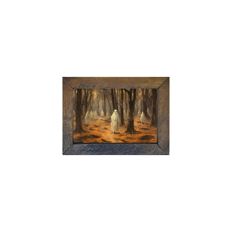 Ghosts in the woods - Horizontal Frame