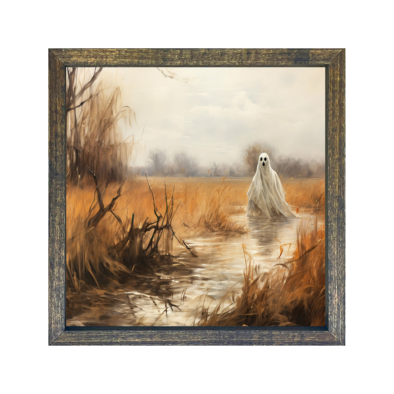 Ghost on a pathway