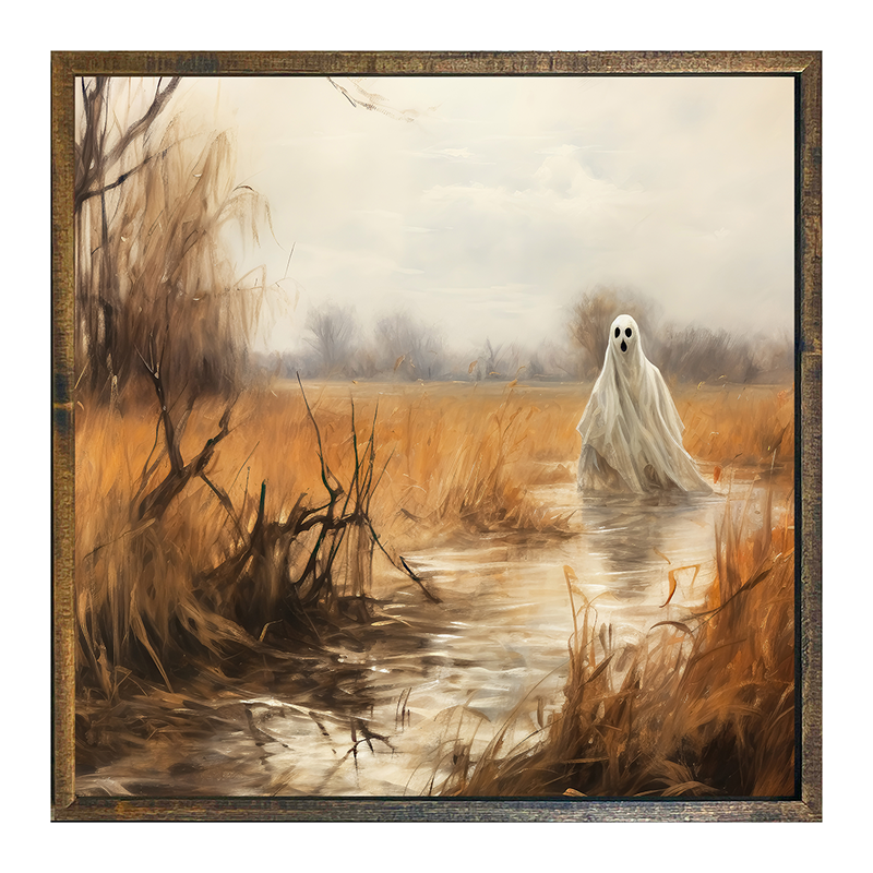 Ghost on a pathway