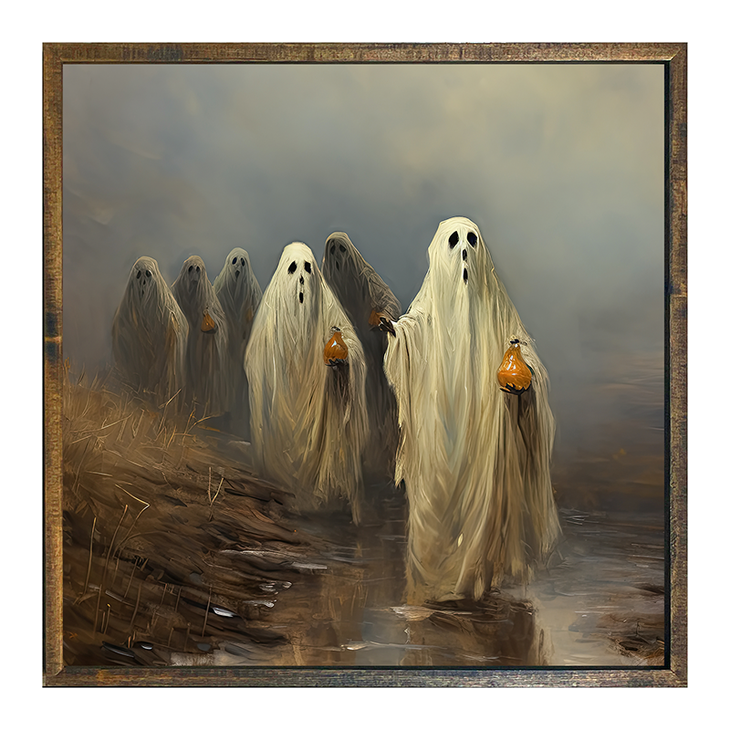 Group of ghosts