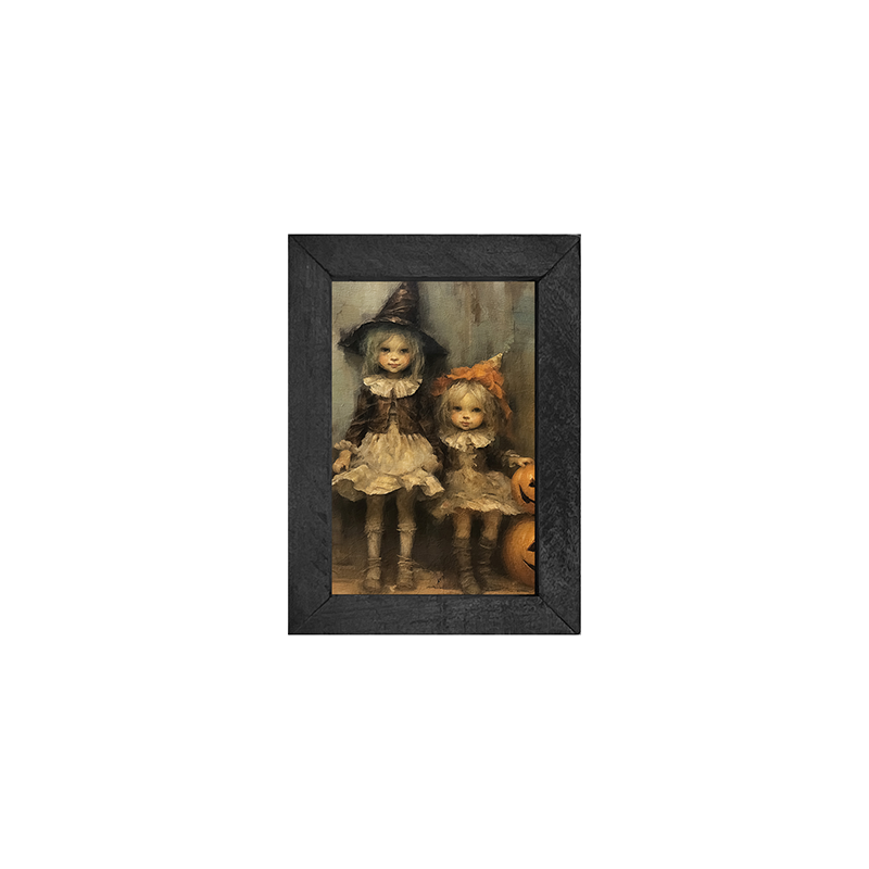 Witchy Duo - Vertical Frame
