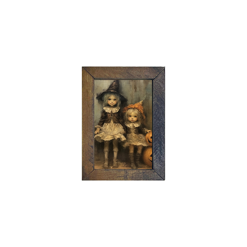 Witchy Duo - Vertical Frame