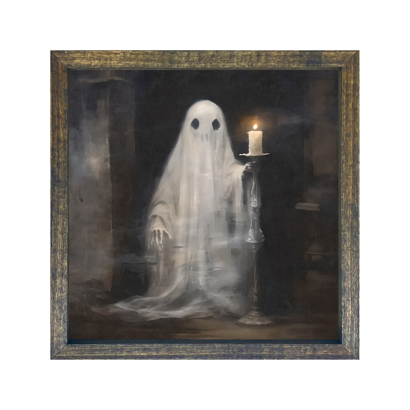Ghost with Candle