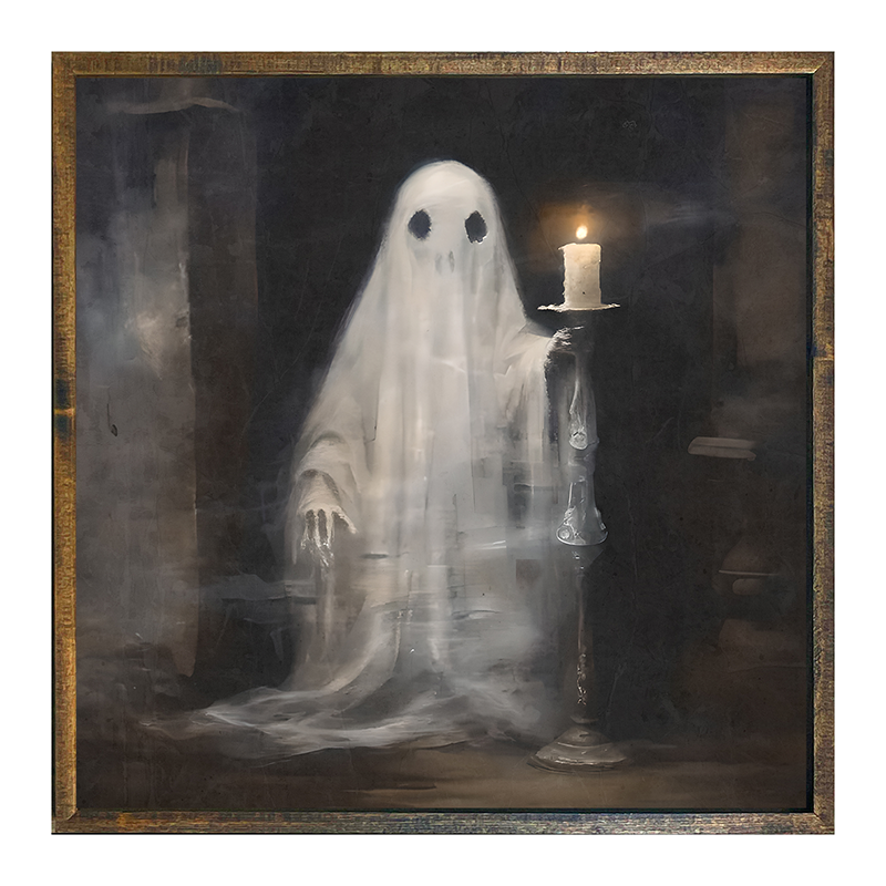 Ghost with Candle