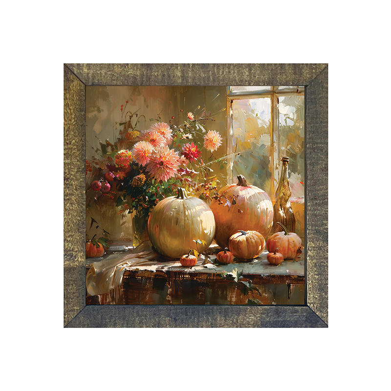 Farm Window Pumpkins