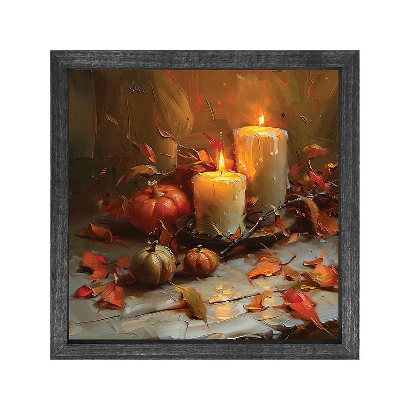 Candles and Pumpkins
