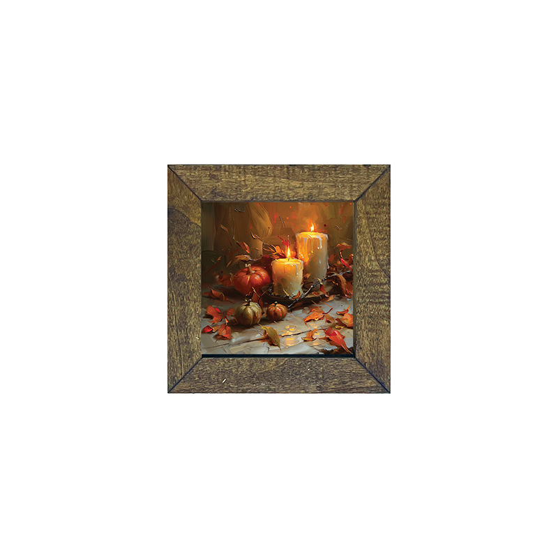 Candles and Pumpkins