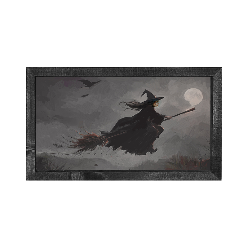 Moonlit Witch - Horizontal Frame