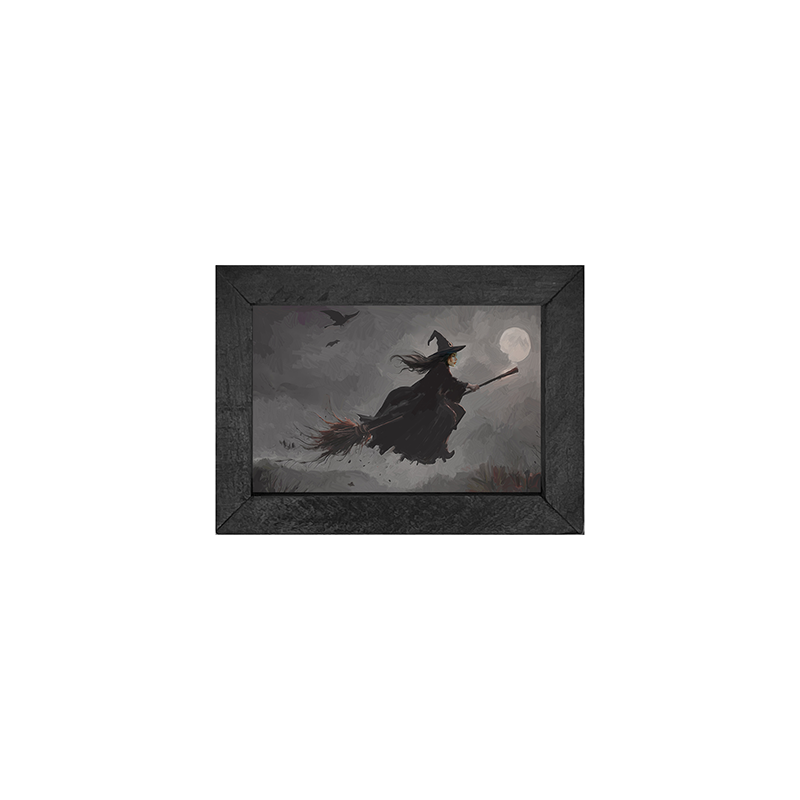 Moonlit Witch - Horizontal Frame