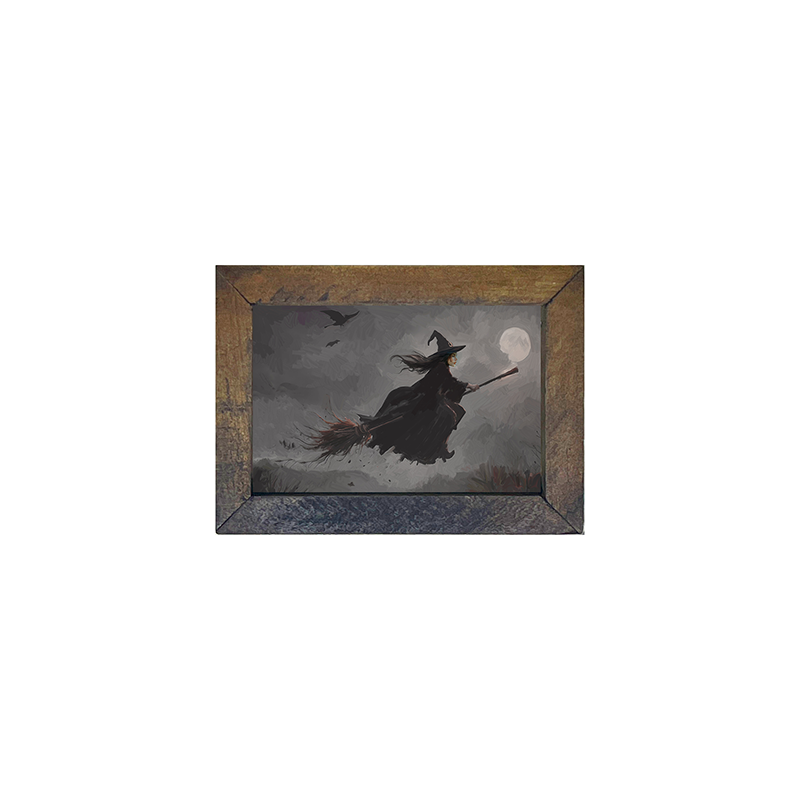 Moonlit Witch - Horizontal Frame