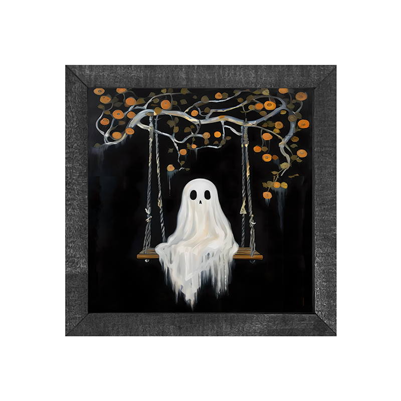 Ghost on a swing