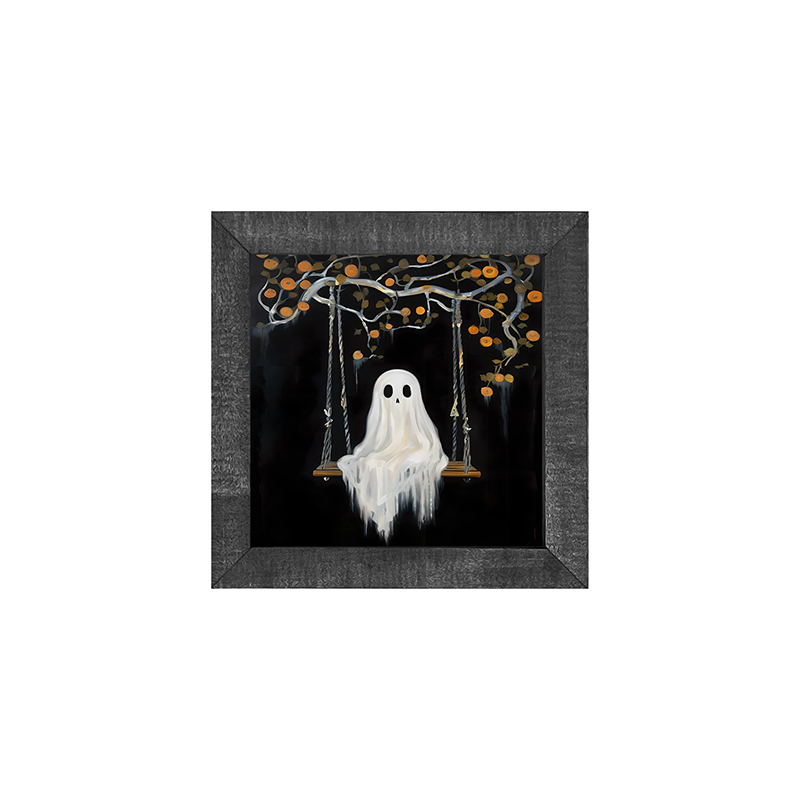 Ghost on a swing