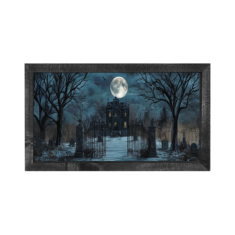Spooky Manor - Horizontal Frame