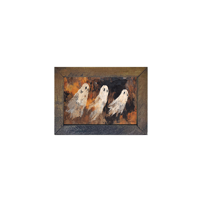Three Ghosts Flying - Horizontal Frame